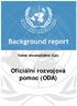 Valné shromáždění (GA) Oficiální rozvojová pomoc (ODA)