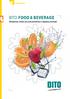 solutions BITO Food & Beverage Skladovací řešení pro potravinářský a nápojový průmysl