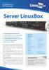 Server LinuxBox. cloud service managed service ICT outsourcing MODULY PRO OPERÁTORY