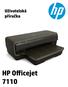 HP Officejet 7110 Wide Format. Uživatelská příručka