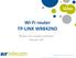 Wi-Fi router TP-LINK WR842ND. Řešení pro snadné vytvoření domácí sítě