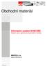 Obchodní materiál. Informační systém WAM SBD. řešení pro správce bytového fondu. MIKROS, a.s. www.mikros.cz. v. 060609_podrobný