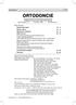 ORTODONCIE časopis České ortodontické společnosti Published by the Czech Orthodontic Society Ročník (Volume): 15 Rok (Year): 2006 Číslo (Number): 5