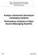 messaging systémů Perfromance Analysis of Open Source Messaging Systems