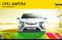 OPEL AMPERA. Uživatelská příručka