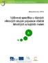 Metodické listy OPVK. Výživová specifika u různých věkových skupin populace včetně těhotných a kojících matek