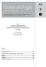 Česká urologie. 2010 ročník/volume 14 číslo/number 4 říjen/october 2010 Časopis České urologické společnosti ČLS JEP. 6. 8.