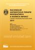 RACIONÁLNÍ ANTIBIOTICKÁ TERAPIE RESPIRAČNÍCH A KOŽNÍCH INFEKCÍ