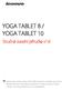 YOGA TABLET 8 / YOGA TABLET 10