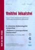 ISSN 0042-773X Ročník 51 S2/červen 2005. časopis České internistické společnosti a Slovenskej internistickej spoločnosti