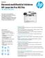 Barevná multifunkční tiskárna HP LaserJet Pro M274n