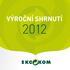 Výroční shrnutí 2012