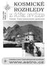 KOSMICKÉ ROZHLEDY (Z ŘÍŠE HVĚZD) VĚSTNÍK ČESKÉ ASTRONOMICKÉ SPOLEČNOSTI 4/2006