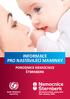 INFORMACE PRO NASTÁVAJÍCÍ MAMINKY PORODNICE NEMOCNICE ŠTERNBERK BABY FRIENDLY HOSPITAL