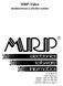 MRP-Video monitorovací a střežicí systém
