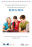 Mezinárodní šetření počítačové a informační gramotnosti ICILS 2013