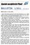 BULLETIN 1/2011 10. 01.11