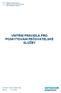 Statutární město Ostrava městský obvod Slezská Ostrava úřad městského obvodu VNITŘNÍ PRAVIDLA PRO POSKYTOVÁNÍ PEČOVATELSKÉ SLUŽBY