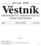 Ročník 2006. Věstník MINISTERSTVA ZDRAVOTNICTVÍ ČESKÉ REPUBLIKY OBSAH