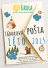 L é t o 2 0 1 5. Táborová pošta