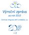 Výroční zpráva. za rok 2012 + 2. Centrum integrace dětí a mládeže, o.s.