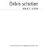 Orbis scholae VOL 8 / 1 / 2014