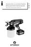 Spruzzatore airless con accumulatore PowerCoat Battery-powered Airless PowerCoat Spray Gun