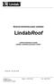 Stručný technický popis systému. LindabRoof. Lehké konstrukce Lindab - systém zastřešení plochých střech -