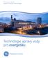 GE Power & Water Water & Process Technologies. Technologie úpravy vody pro energetiku