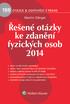 ÿeöenè ot zky ke zdanïnì fyzick ch osob 2014