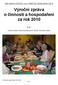 Výroční zpráva o činnosti a hospodaření za rok 2010