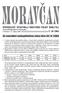 Informaãní zpravodaj Obecního úfiadu Morávka www.beskydy.cz/moravka V Morávce 17. října 2003 ã. 10/2003