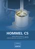 HOMMEL CS. Katalog měřicích přístrojů JENOPTIK INDUSTRIAL METROLOGY JENOPTIK