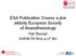 ESA Publication Course a jiné aktivity European Society of Anaesthesiology. Petr Štourač KARIM FN Brno a LF MU