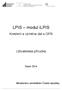 LPIS modul ilpis. Kreslení a výměna dat s GPS. Uživatelská příručka. Srpen 2014. Ministerstvo zemědělství České republiky