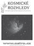 ROZHLEDY. www.astro.cz VĚSTNÍK ČESKÉ ASTRONOMICKÉ SPOLEČNOSTI. Číslo 2/2013. Samostatně neprodejná příloha časopisu Astropis