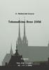 II. Mezinárodní kongres Telemedicína Brno 2006