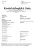 Kontaktologické Listy