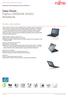 Data Sheet Fujitsu LIFEBOOK UH552 Notebook