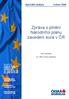 Zpráva o plnění Národního plánu zavedení eura v ČR