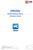 xmobile Mobilní telefony iphone Uživatelský manuál X-Trade Brokers DM S.A., organizační složka 1/14