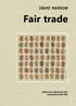 TITUL DAVID RANSOM. Fair trade. Společensko-ekologická edice Nakladatelství DOPLNĚK