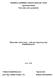 Minerální výživa koní - vybrané stopové prvky Bakalářská práce