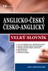 VELKÝ ANGLICKO-ČESKÝ ČESKO-ANGLICKÝ SLOVNÍK