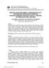 METODA AKUSTICKÉ EMISE V HODNOCENÍ KVALITY ODPOROVÉHO BODOVÉHO SVAŘOVÁNÍ ACOUSTIC EMISSION TESTING IN QUALITY CONTROL OF RESISTANCE SPOT WELDING