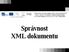 Správnost XML dokumentu