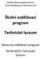 Školní vzdělávací program