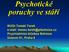 MUDr.Tomáš Turek e-mail: tomas.turek@plbohnice.cz Psychiatrická léčebna Bohnice Ústavní 91, Praha 8