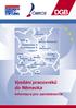 REGIONALBÜRO SLOWAKISCHE REPUBLIK. Vysílání pracovníků do Německa. Informace pro zaměstnance