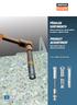 PRODUCT ASSORTMENT Heavy Duty Fixings for concrete and masonry F-SL-COMP-2010CZ/EN